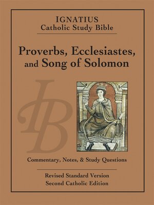cover image of Proverbs, Ecclesiastes, Song of Solomon
